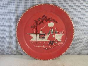 lot 127 image: (EC1) Vintage 19 Metal Tray ...