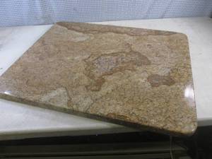 lot 132 image: (A-3) Slab of Granite Finished Roun...