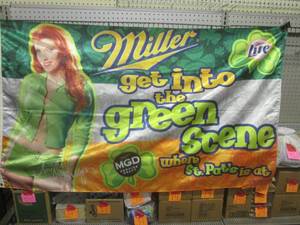 lot 145 image: (EC1) 3 ft x 5 ft Miller Beer  Ang...