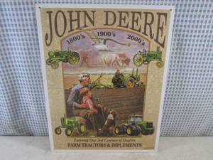 lot 149 image: (EC1) John Deere Tractors Tin Sign ...