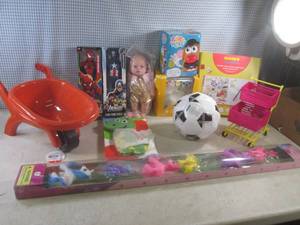 lot 184 image: (F-0) Assorted New Toys...