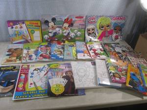 lot 185 image: (A-3) Assortment of ColoringActivi...