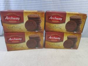 lot 211 image: (B-2) 4 Boxes of Archway Chocolate ...