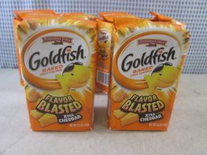 lot 218 image: (B-1) 6 Bags of Goldfish Baked Snac...