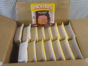 lot 234 image: (FRZ) 16 Frozen Lunchables Ham & Ch...