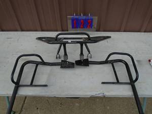 Honda Trax front rack & foot guards As shown.