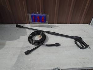 Pressure washer hose & wand. 28 � 3000 psi. As shown.
