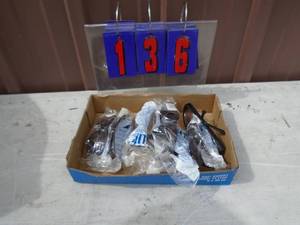 Flat of safety glasses. As shown.