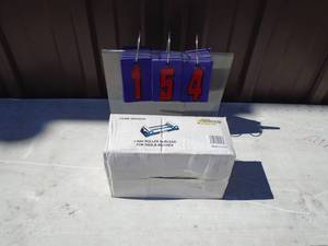 5000 lb rated winch fairlead. As shown.