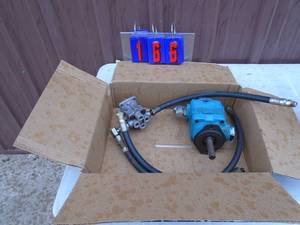 Qty of 2 hydraulic pumps. As shown.