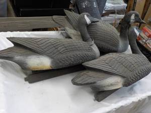 3 Goose Decoys with Weights...