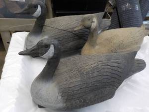3 Goose Decoys with Weights...