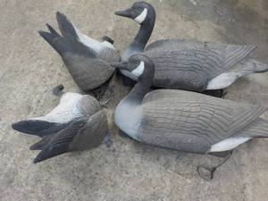 4 Goose Decoys with Weights...