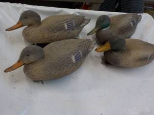 4 Decoys with some with Weights...