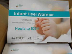 4 x 25 ct each Infant Heel Warmers-...