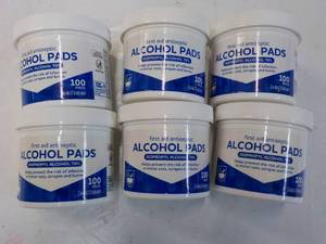 5 x 100 ct Alcohol Pads...