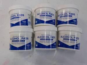 5 x 100 ct Alcohol Pads...