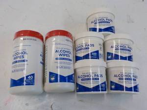 Alcohol Pads and Wipes...
