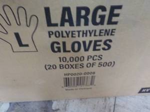 10,000 size Large Polyethylene Sing...