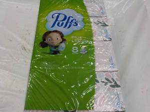 8 Boxes Puffs 2 Ply Facial Tissue...
