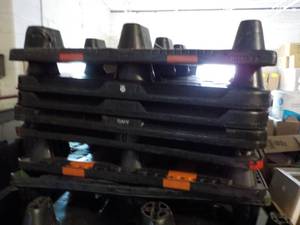 4 Plastic Pallets...