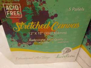10 x 12 x 12 Daveliou Canvas Panels...