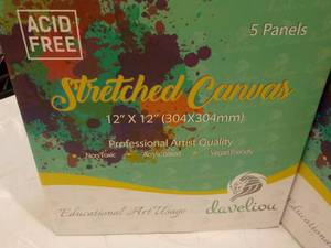 10 x 12 x 12 Daveliou Canvas Panels...