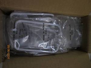package of 25 new white drawer hand...