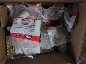 box of wire mold items...