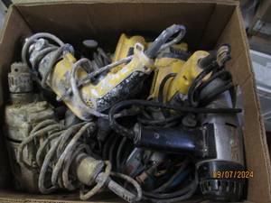 box of electric drills untested...