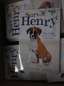 box of surv henery books...