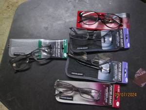 5 foster grant reading glasses with...