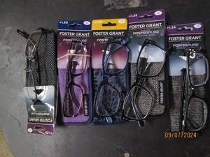 5 foster grant reading glasses with...