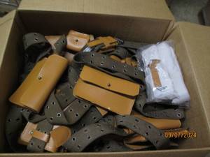 box of 35 belts...