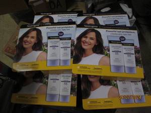 6 packages of 2 neutrogena spf 55 u...