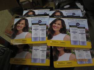 6 packages of 2 neutrogena spf 55 u...