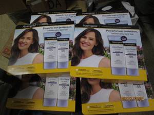 6 packages of 2 neutrogena spf 55 u...