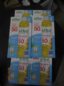 6 packages of 2 alba botanica broad...