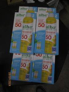 6 packages of 2 alba botanica broad...