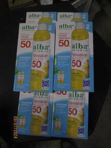 6 packages of 2 alba botanica broad...