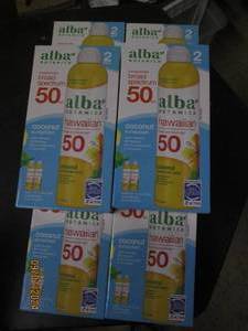 6 packages of 2 alba botanica broad...
