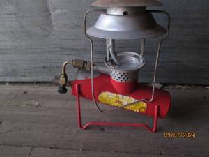 vintage propane gas lantern...