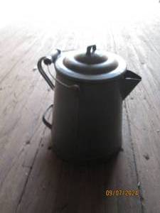 big metal coffee maker...