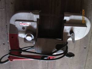 electric milwaukee saw...