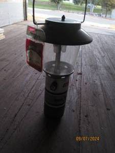 propane lantern...
