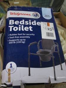 walgreens bedside toilet...