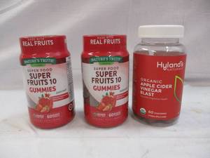 2 Natures Truth super fruit gummies...