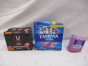 32 Kotex compact unscented tampons,...