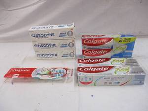 3 Sensodyne 3.4 oz whitening toothp...