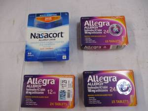 3 Allegra allergy 2-15 tablet and 1...